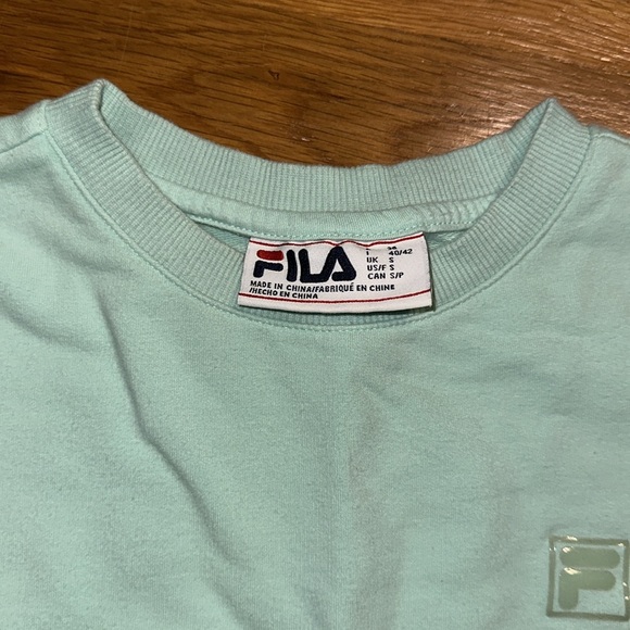 FILA - Women’s Sweater / Jumper - Mint Green - Size Small - Picture 3 of 13